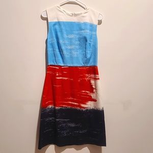 Red, White, & Blue Lands End Sleeveless Dress (6)